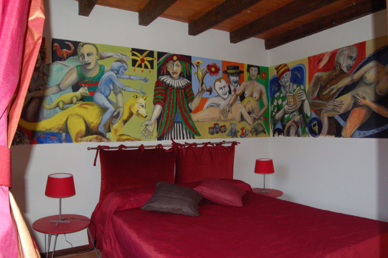 camera artista nando snozzi bb bed breakfast tenuta vallombrosa canton ticino svizzera lugano lago 768x510