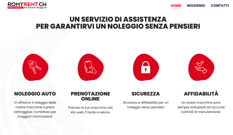 Screenshot 2023 12 01 at 15 11 14 ROMY RENT – AUTO NOLEGGIO – Autonoleggio breve e lungo termine auto service riparazioni 768x446
